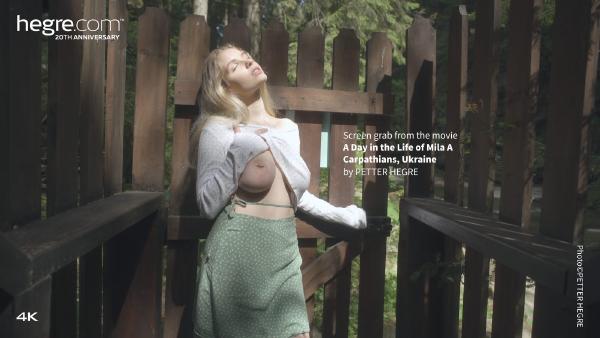 Screen grab #2 from the movie A Day In The Life Of Mila A, Carpathians, Ukraine