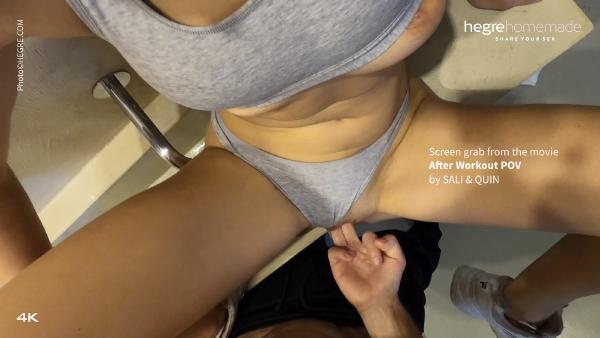 Λήψη οθόνης #2 από την ταινία After Workout POV από τους Sali και Quin