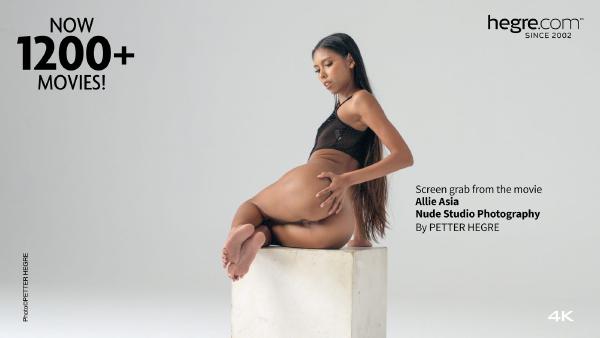 Screen grab #1 from the movie Allie Asia Nude Studio Photography