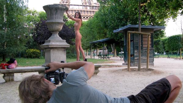 Anna S The Making Of Wieża Eiffla Sesja