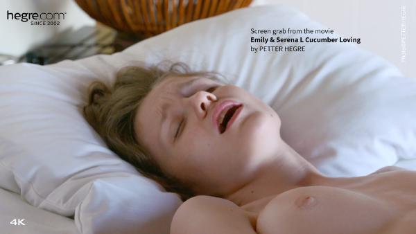 Screen grab #4 from the movie Emily And Serena L Cucumber Loving