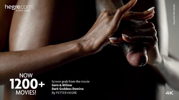 Screen grab #7 from the movie Goro and Willow Dark Goddess Domina