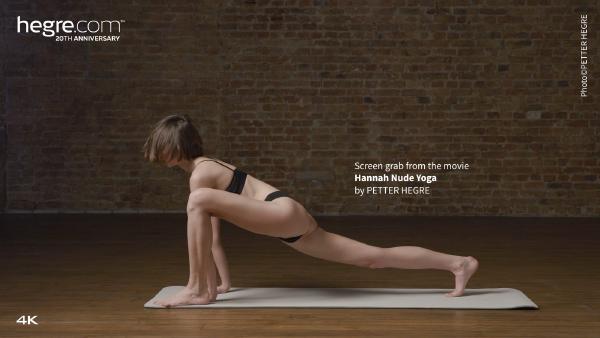 Screen grab #5 from the movie Hannah Nude Yoga