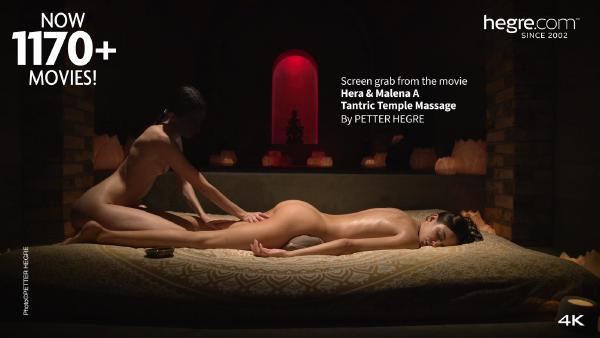 Екранна снимка №1 от филма Хера и Малена: Тантрически храмов масаж