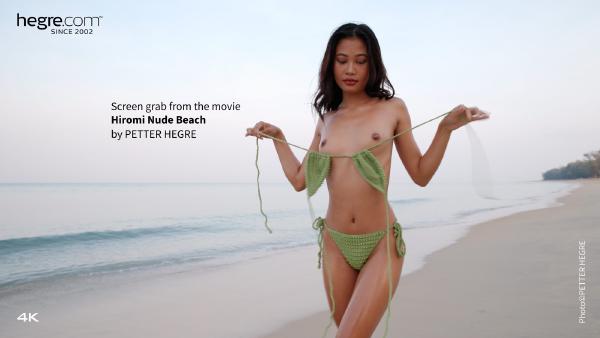 Screen grab #4 from the movie Hiromi Nude Beach