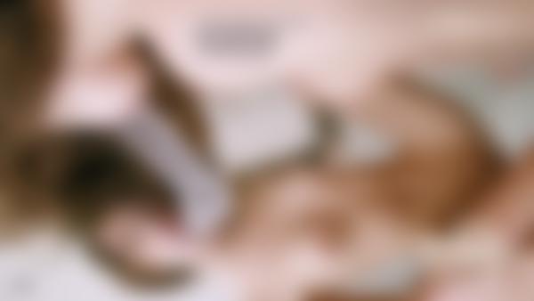 Screen grab #9 from the movie Inga The Making of the Big Dildo Video