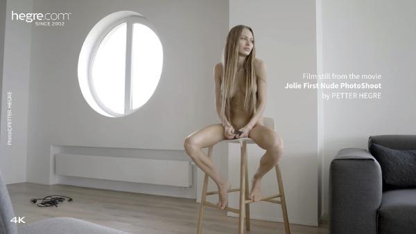 Screen grab #8 from the movie Jolie First Nude Photo Shoot