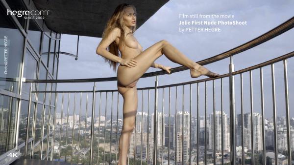 Screen grab #2 from the movie Jolie First Nude Photo Shoot