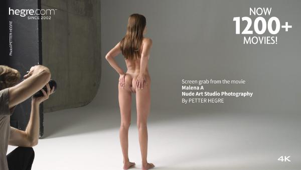 Screen grab #3 from the movie Malena A Nude Art Studio Photography