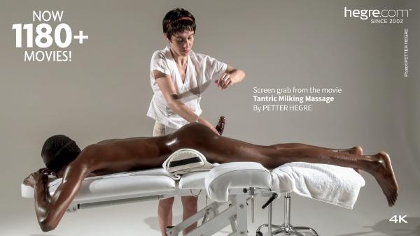 Ekrāna paņemšana #5 no filmas Tantriskā slaukšanas masāža