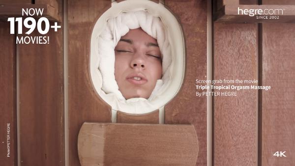 फ़िल्म 1 से स्क्रीन ग्रैब # ट्रिपल ट्रॉपिकल ऑर्गेज्म मसाज